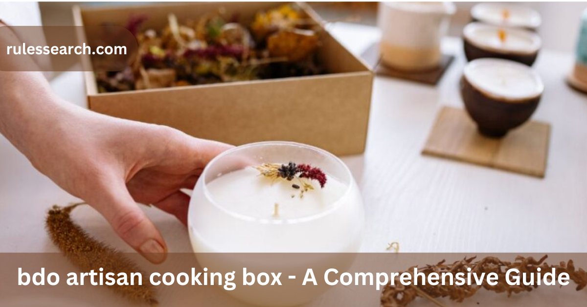 bdo artisan cooking box